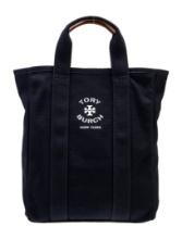 Tory Burch Blue Canvas Graphic Print Open Top Tote