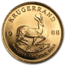 1988 South Africa 1 Oz Gold Krugerrand Bu