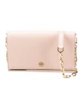 Tory Burch Patent Leather Chain-link Flap & Clutch