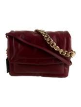 Marc Jacobs Burgundy Lthr Gold-tone Hdw Shldr Bag