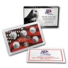 2005-s 50 State Quarters Proof Set (silver)