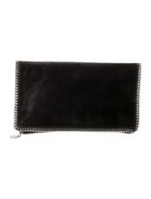 Stella Mccartney Vegetarian Suede Flap Cls Clutch