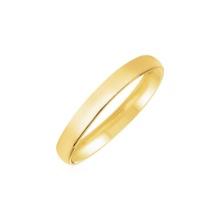 14k Gold Comfort Fit Wedding Band 3mm
