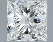 Gia Certified Princess Cut .90ct Si1 Diamond