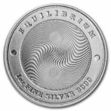 2021 Tokelau 1 Oz Silver $5 Equilibrium Bu