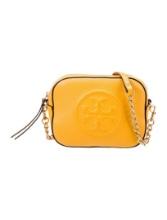 Tory Burch Yellow Leather Chain-link Crossbody Bag