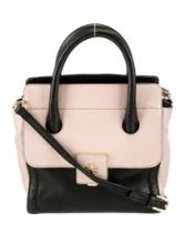 Tory Burch Colorblock Pink Lthr Emb Crossbody Bag