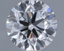 Gia Certified Round Cut .50ct Vvs1 Diamond