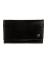 Cartier Leather Silver-tone Hdw Trifold Wallet
