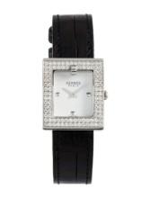 Hermes Heure H Ss White Dial Qtz Women's 22mm