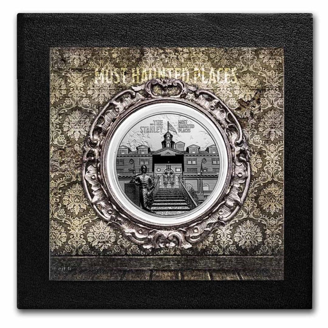 2023 2 Oz Silver Most Haunted Places - The Stanley