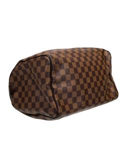 Louis Vuitton Ebene Speedy 30 Zip Cls Top Hdl Bag