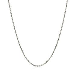 Sterling Silver High Polished Cable Chain 1.4mm