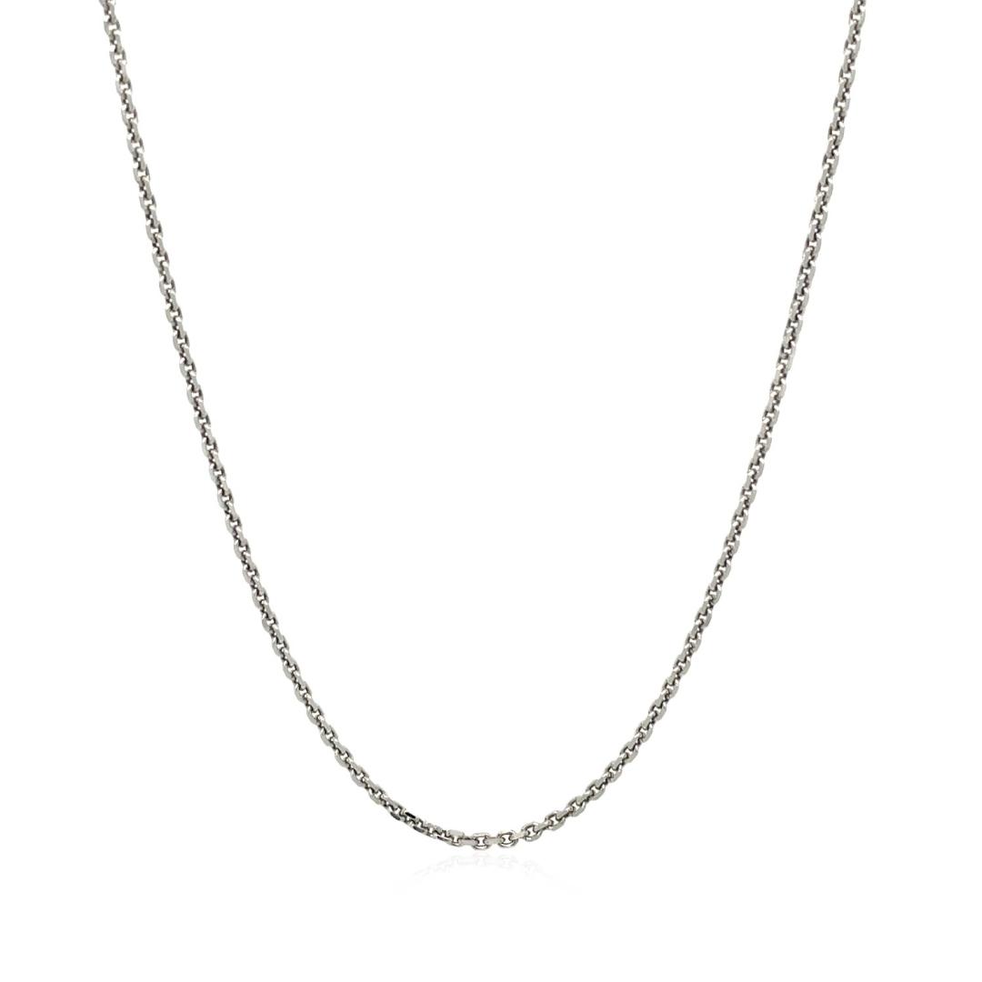Sterling Silver High Polished Cable Chain 1.4mm