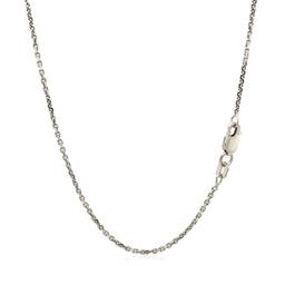 Sterling Silver High Polished Cable Chain 1.4mm