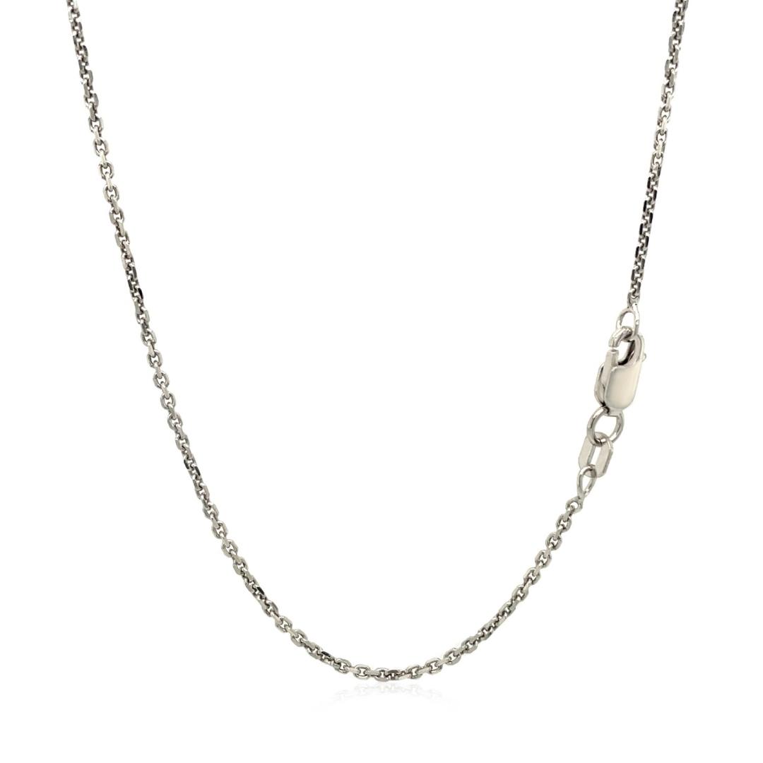 Sterling Silver High Polished Cable Chain 1.4mm