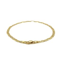 10k Gold Mariner Link Anklet 3.2mm