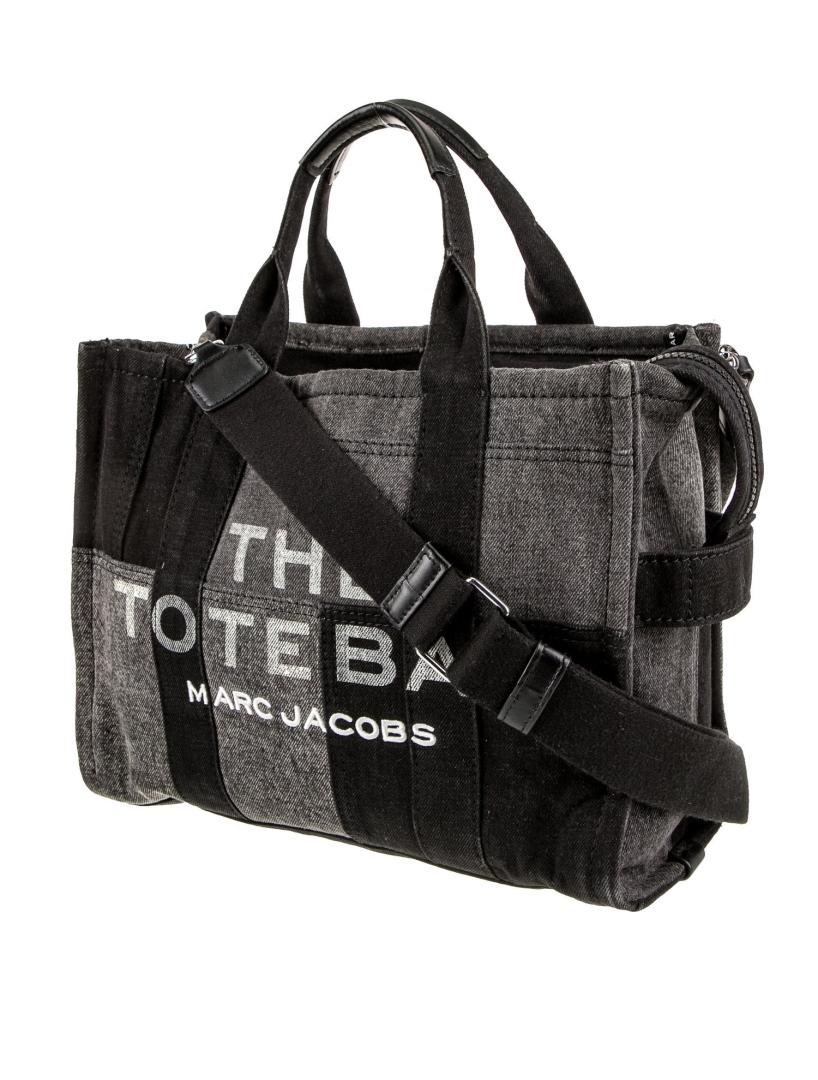 The Marc Jacobs Colorblock Black Denim Msgr Bag