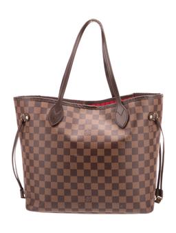 Louis Vuitton Neverfull Mm Ebene Clasp Cls Tote