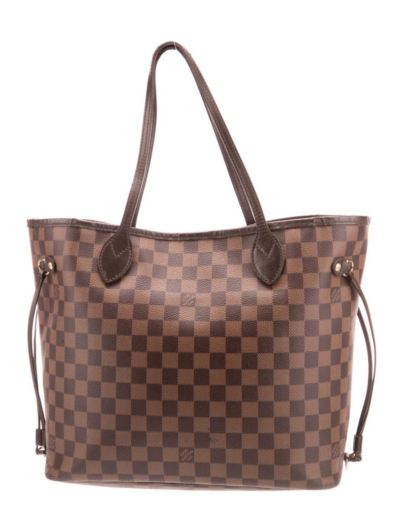 Louis Vuitton Neverfull Mm Ebene Clasp Cls Tote