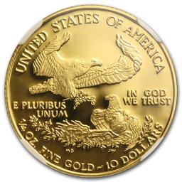1995-w 1/4 Oz Proof American Gold Eagle Pf-70 Ngc