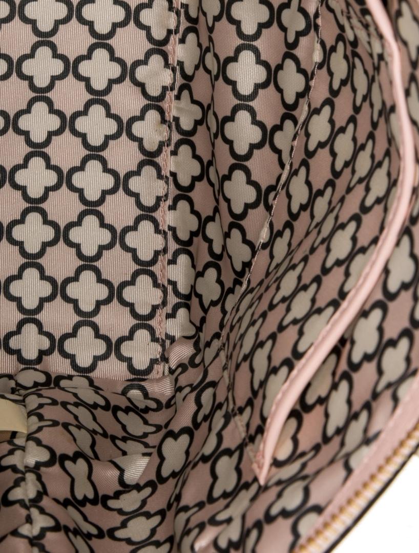 Kate Spade Pink Patent Leather Bow Top Hdl Bag