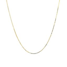 10k Gold Classic Box Chain 0.45mm