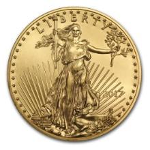 2017 1/10 Oz American Gold Eagle Bu