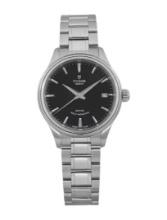 Tudor Style Black Dial Automatic Women's 34mm