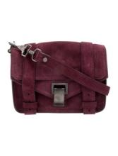 Proenza Schouler Pink Suede Crossbody Bag