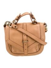 Tory Burch Lthr Studded Pull-through Crossbody Bag