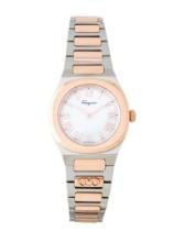 Salvatore Ferragamo Elliptical Qtz Women's 28mm