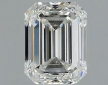 Gia Certified Emerald Cut .90ct Vvs2 Diamond
