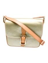 Louis Vuitton Green Vernis Christie Crossbody Bag