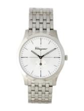 Salvatore Ferragamo Slim Women's Silver Dial 35mm