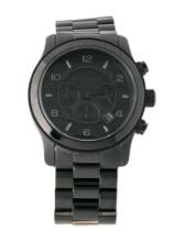 Michael Kors Runway Black Dial Quartz Men's 45mm