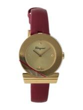 Salvatore Ferragamo Gancino Gold Dial Women's 27mm