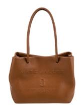 Marc Jacobs Brown Saffiano Leather Snap Shldr Bag