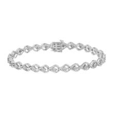 Sparkling .25ct Diamond Link Bracelet