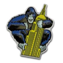 2023 1 Oz Silver Burton Morris Pop Icons - Gorilla