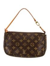 Louis Vuitton Ctd Canvas Pochette Acc Top Hdl Bag