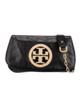 Tory Burch Graphic Print Chain-link Flap Clutch