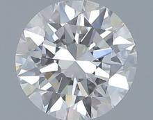 Gia Certified Round Cut .50ct Vvs1 Diamond