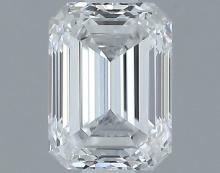 Gia Certified Emerald Cut .52ct Vvs1 Diamond