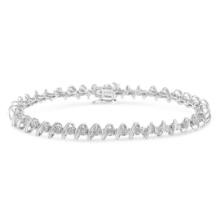 Radiant .50ct Diamond Tennis Bracelet