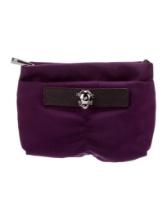 Marc Jacobs Purple Nylon Zip Closure Portfolio