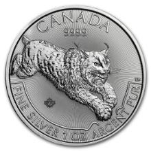 2017 Canada 1 Oz Silver Predator Series - Lynx