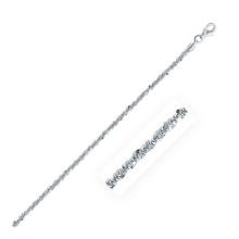 Sterling Silver High Polished Sparkle Chain 2.2mm