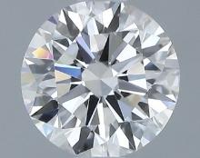 Gia Certified Round Cut .57ct Vvs1 Diamond