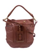 Marc By Marc Jacobs Brown Leather Snap Shldr Bag